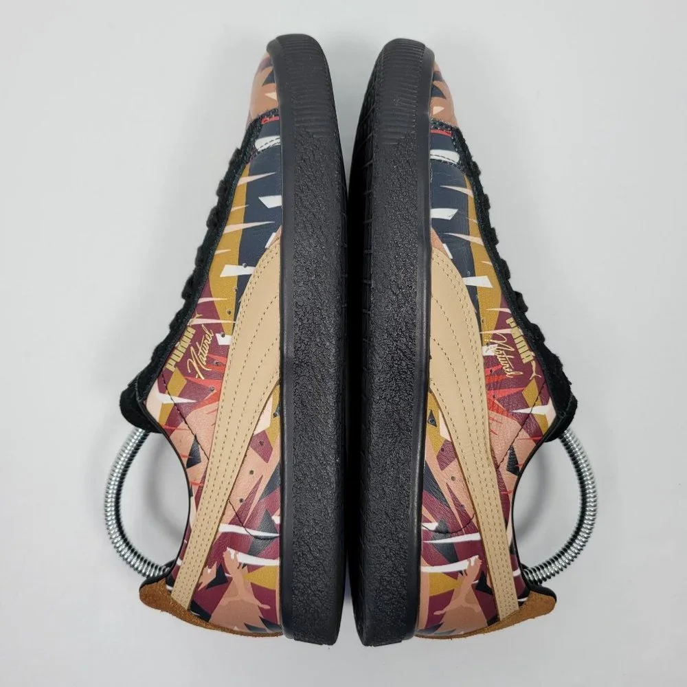Puma X Naturel Clyde Moon Jungle Men's Multicolor Shoes 364445 01 US Size 9 - Picture 6 of 8